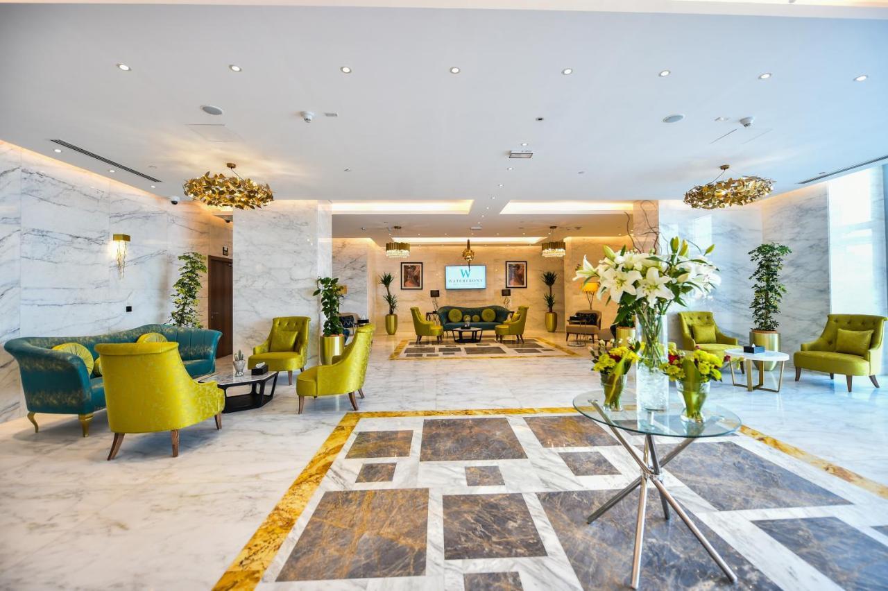 Waterfront Hotel Apartment Lusail Exterior foto Lobby
