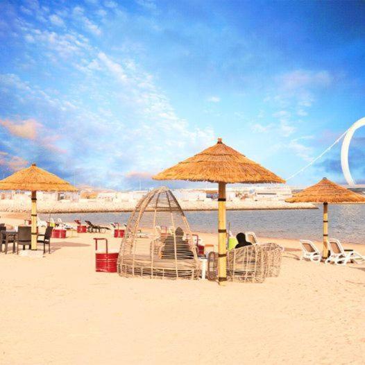 Waterfront Hotel Apartment Lusail Exterior foto